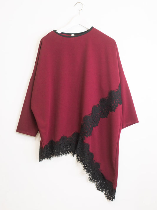 Blusa pizzo