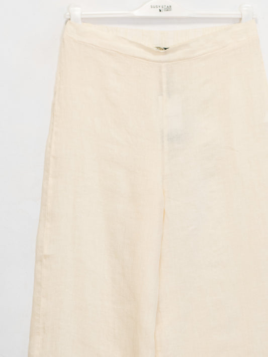 Pantalone 100% lino
