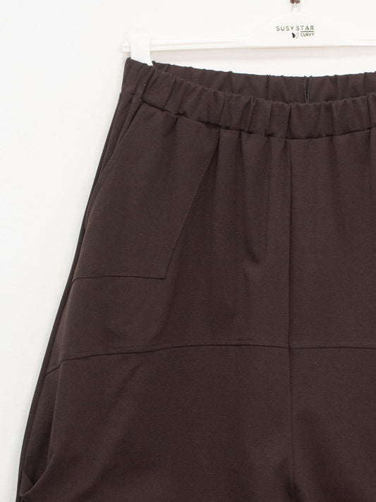 Pantalone punto milano cavallo basso