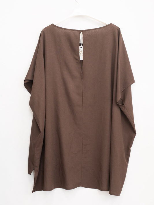 Blusa lino over