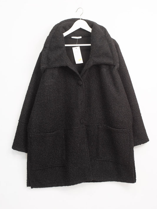 Cappotto over lana cotta