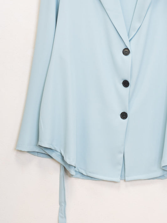 Blazer fluido bottoni