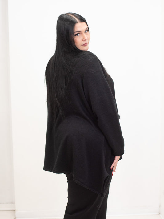 Maglia inserto donna coulisse