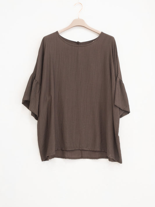 Blusa pieghe