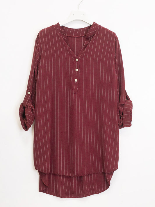 Striped seraph blouse