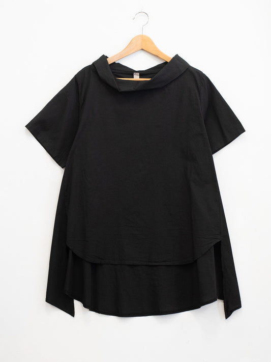 Maglia cotone collo