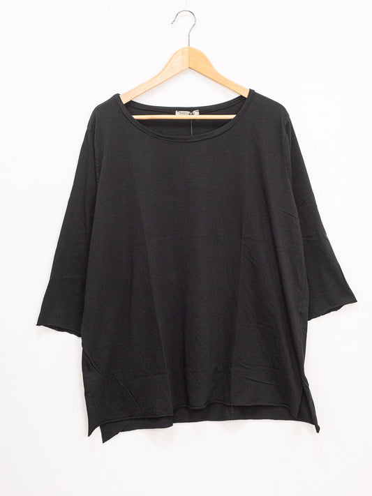 Maglia jersy taglio vivo