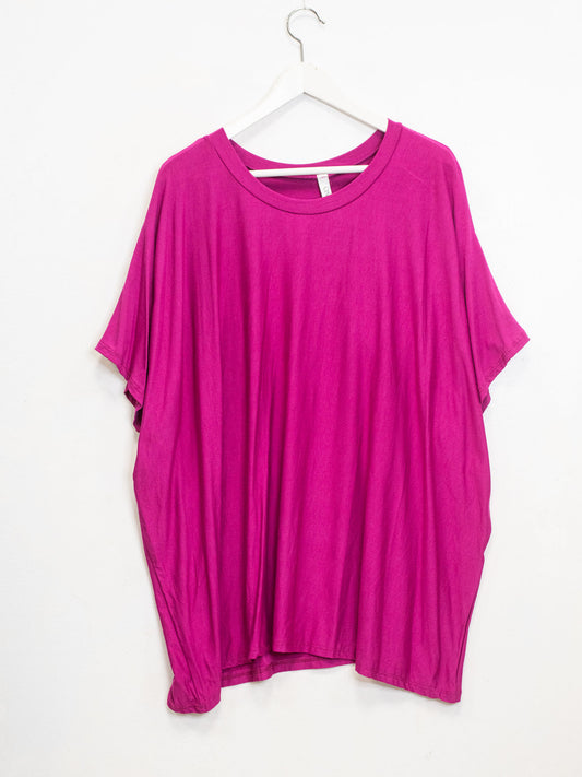 Maglietta basica viscosa