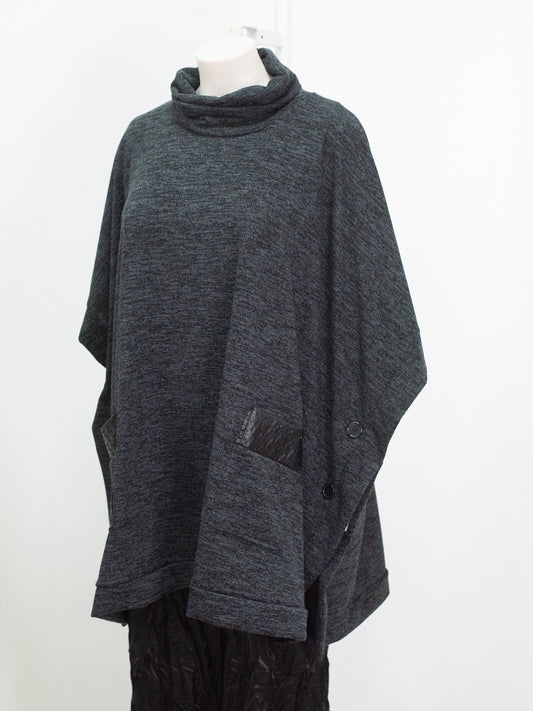 Maglia mantella tessuto mulinè