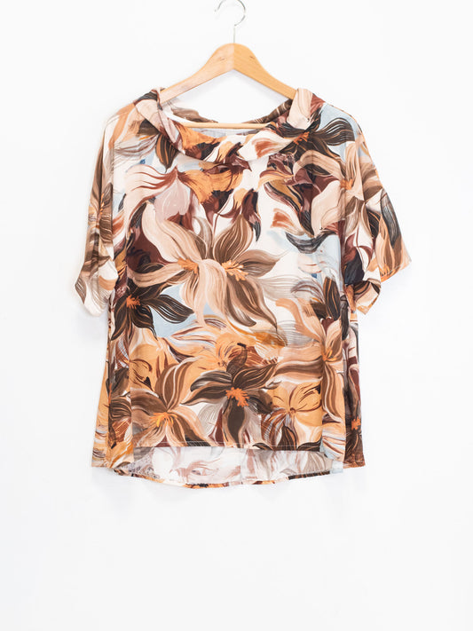 blusa in viscosa fantasia