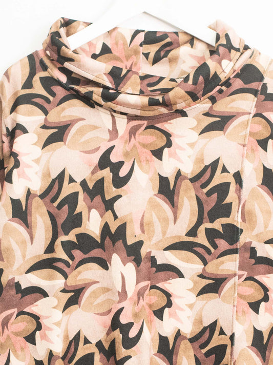 Maglia fantasia collo