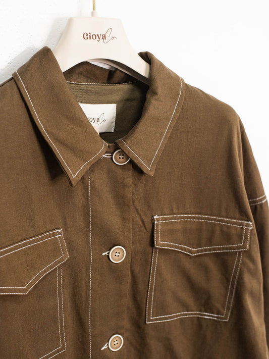 Giacca worker in cotone