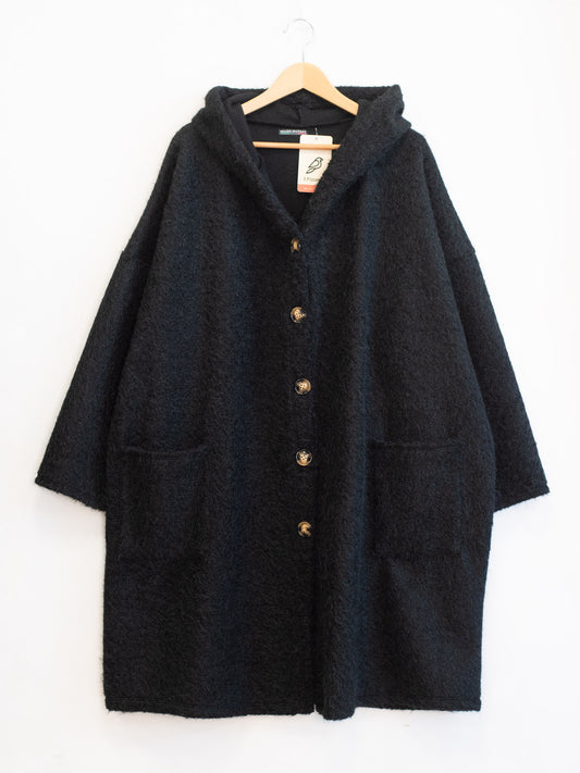 Women's oversized button-up coat