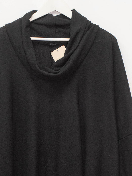 Maglia over collo ciambella