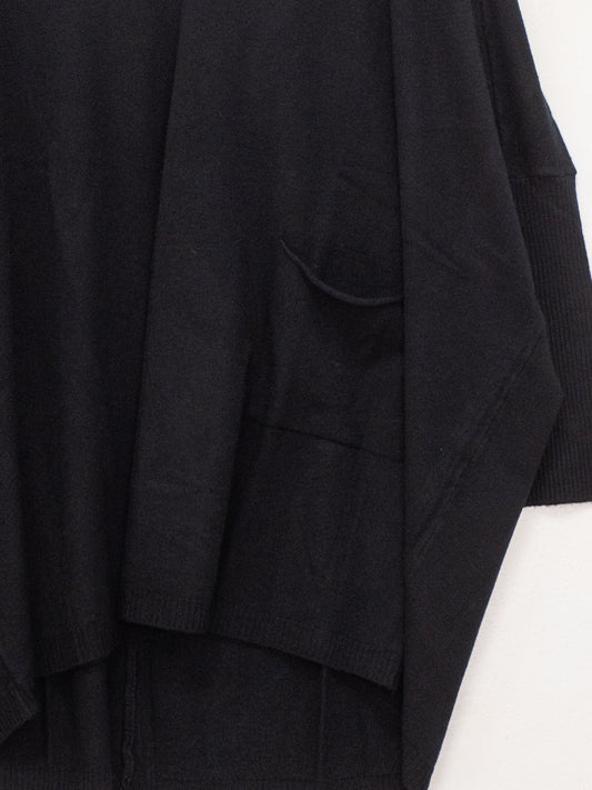 Maglia scollo V scatola