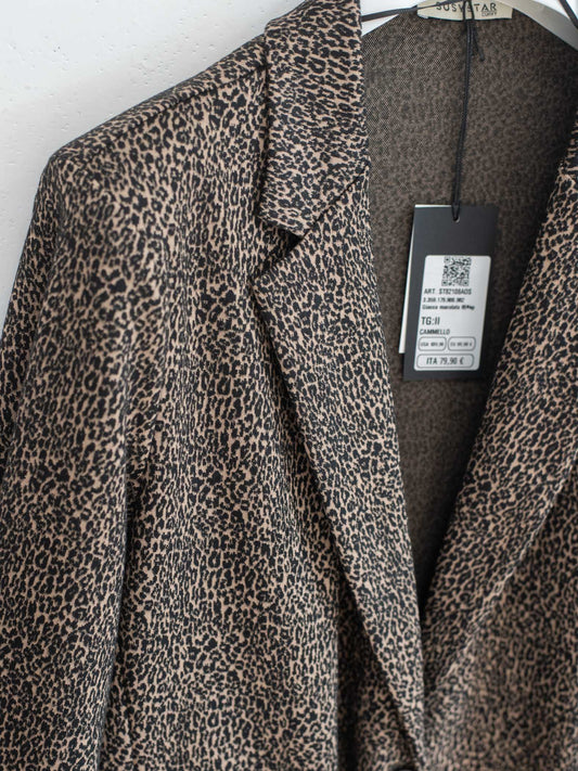 Blazer gheopardato