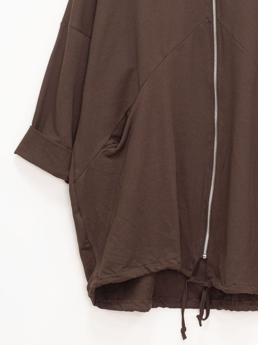 Cotton hooded sweatshirt
