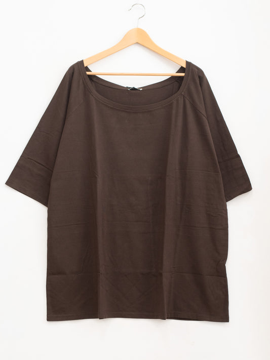 Maglia over barca in cotone