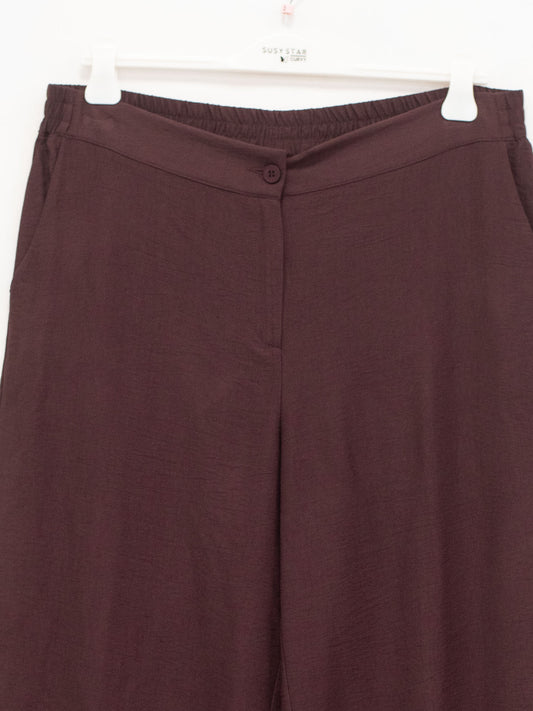 Pantalone leggero bottone