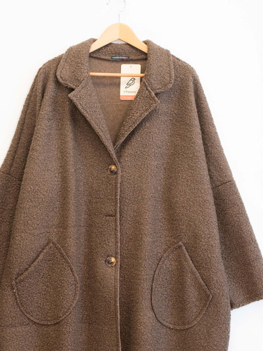 Cappotto lungo bottoni