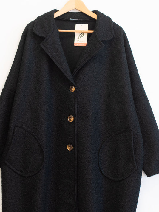 Cappotto lungo bottoni