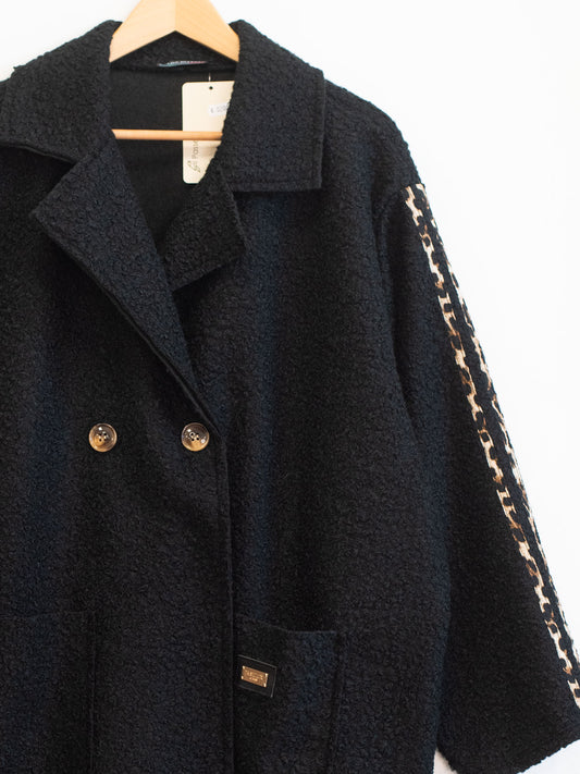 Cappotto lungo riga naimalie