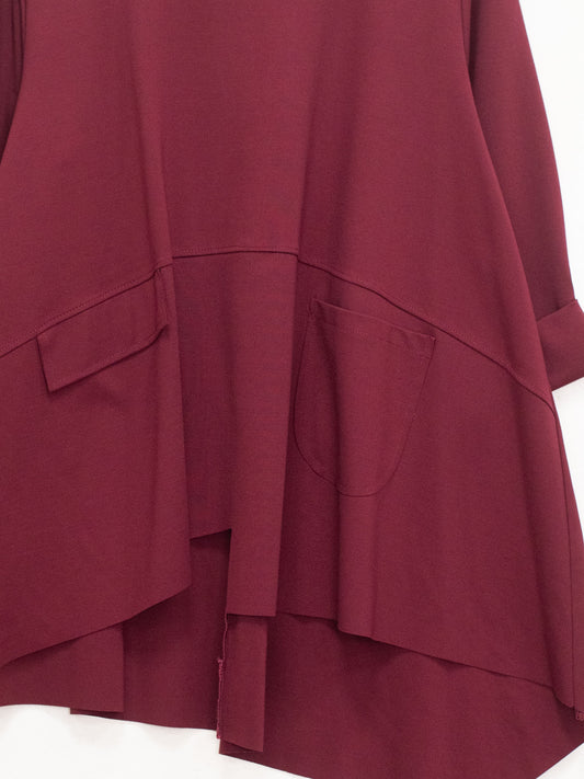 MAglia punto mialno elasticizzata