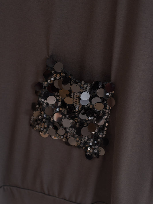 Maglia con pailettes