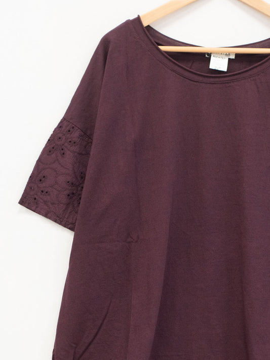 Maglia cotone sangallo Susy star