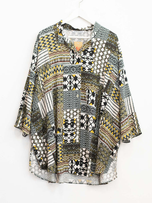 Camicia fantasia over