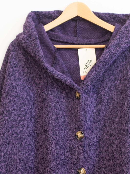 Women's oversized button-up coat