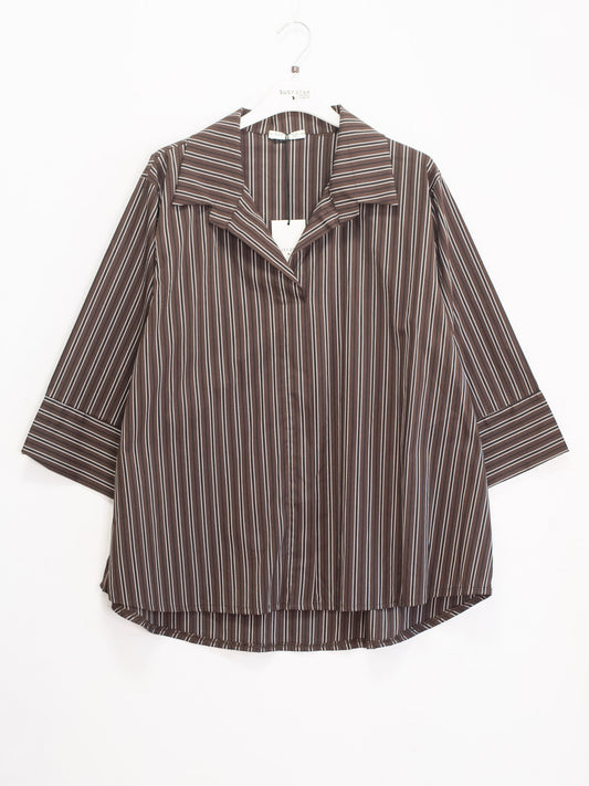 Camicia gessata in cotone