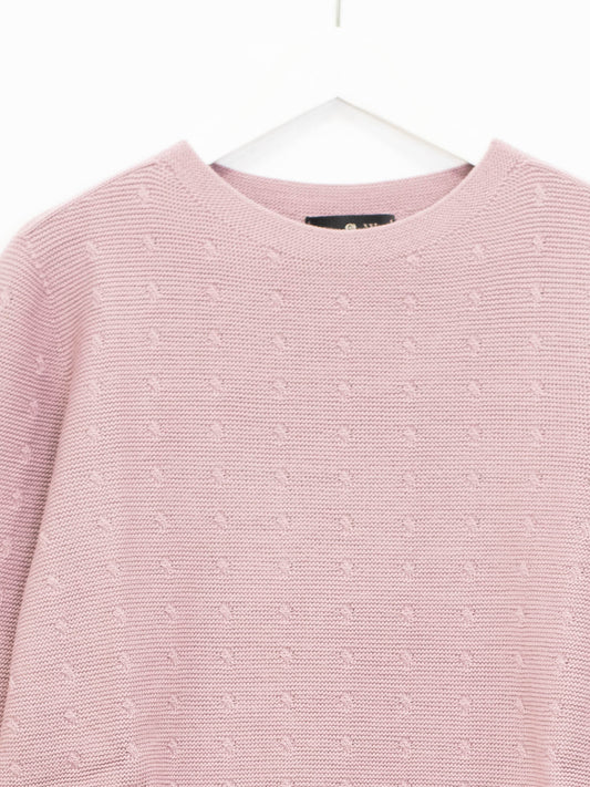 Maglia nodi misto lana