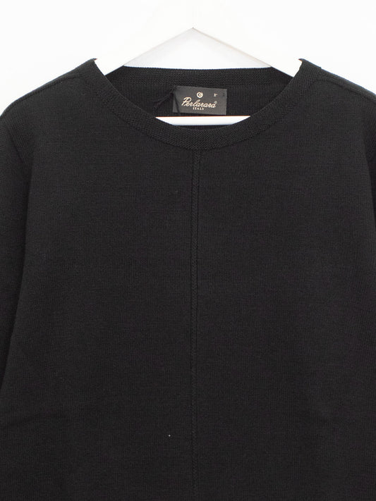 Maglia riga misto lana