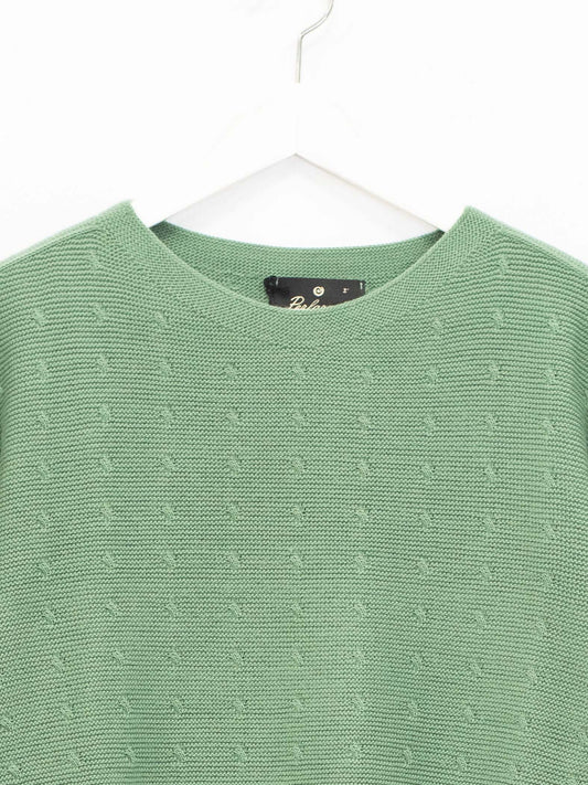 Maglia nodi misto lana