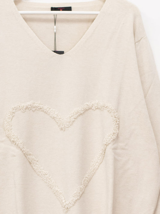 Maglia cuore sophai curvy