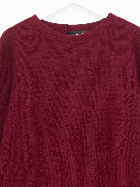 Maglia nodi misto lana