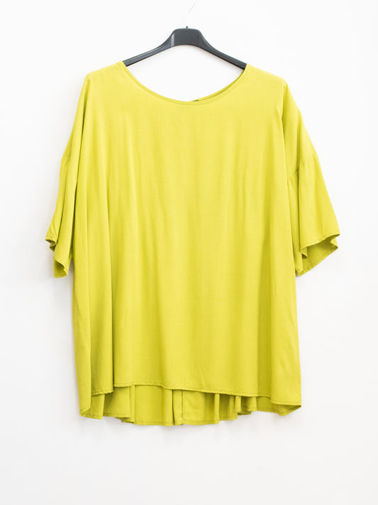 Blusa arriccio dietro