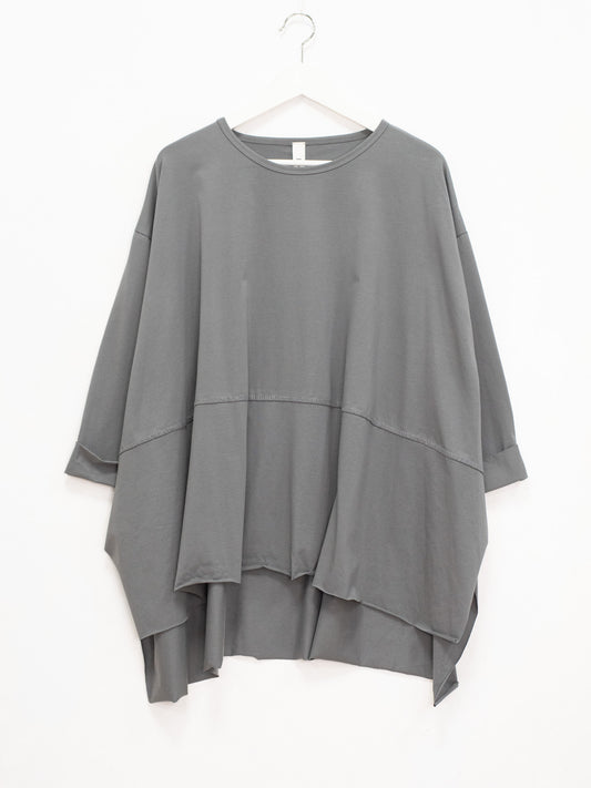 Maglia over spacchi in cotone 158c