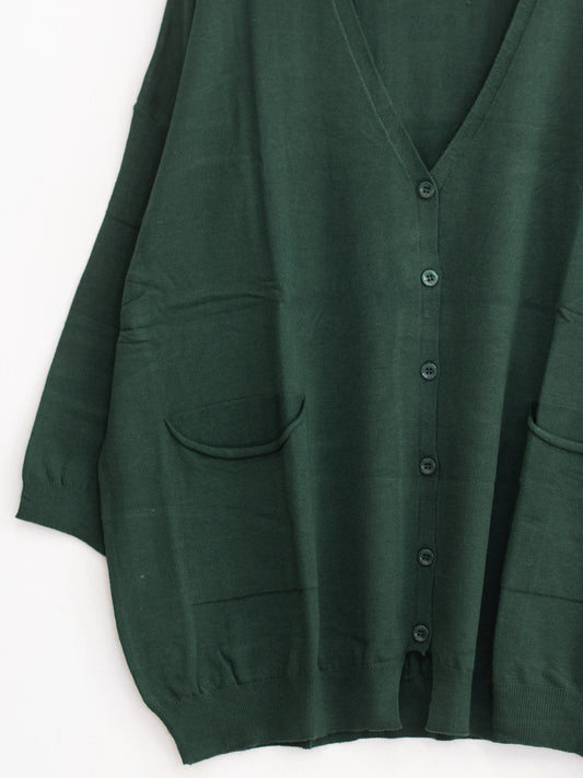 Cardigan over bottoni