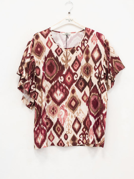 Blusa frappe fantasi
