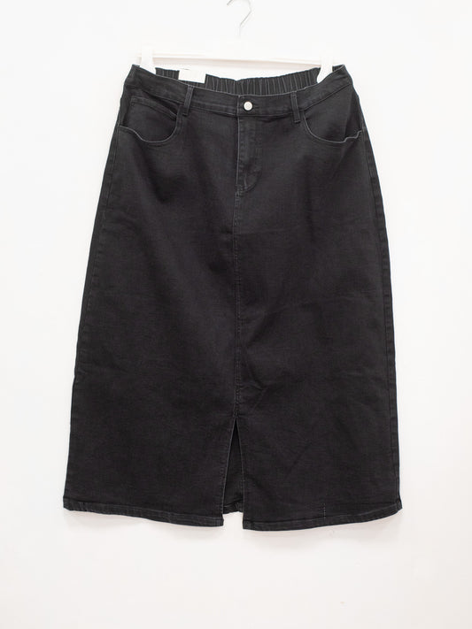 Gonna denim elasticizzata