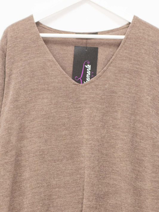 Maglia gode misto lana