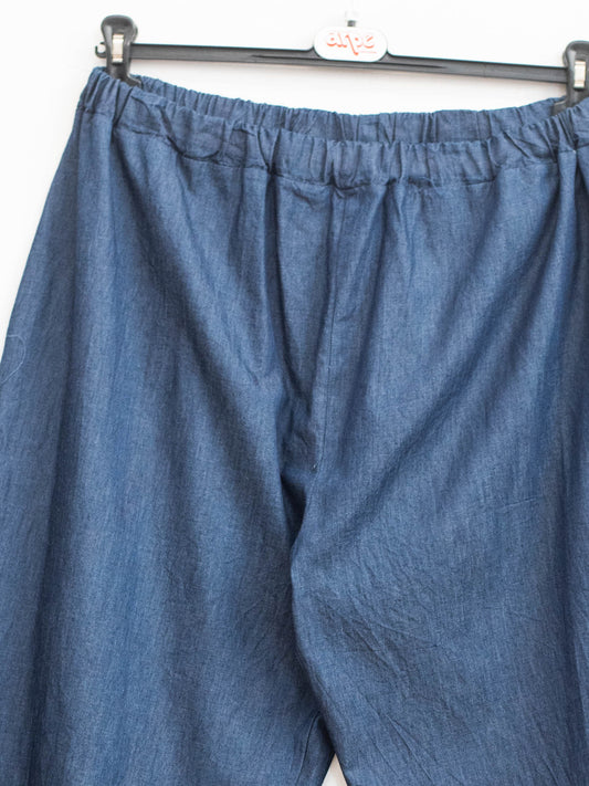 Pantalone denim leggero