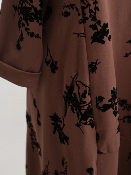 Abito inserto velluto 158C