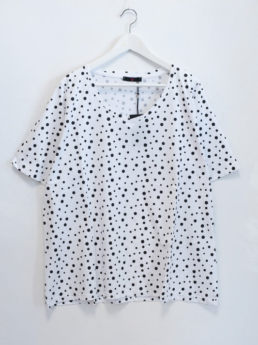 Maglietta scollo V pois