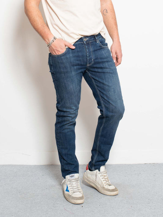 Jeans denim elasticizzato