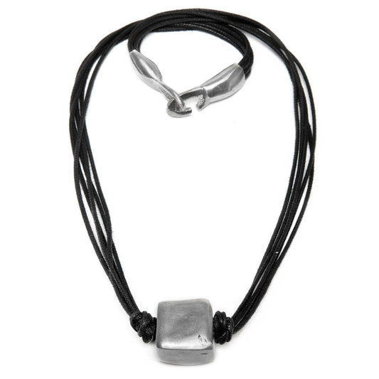 5 STRAND CUBE NECKLACE