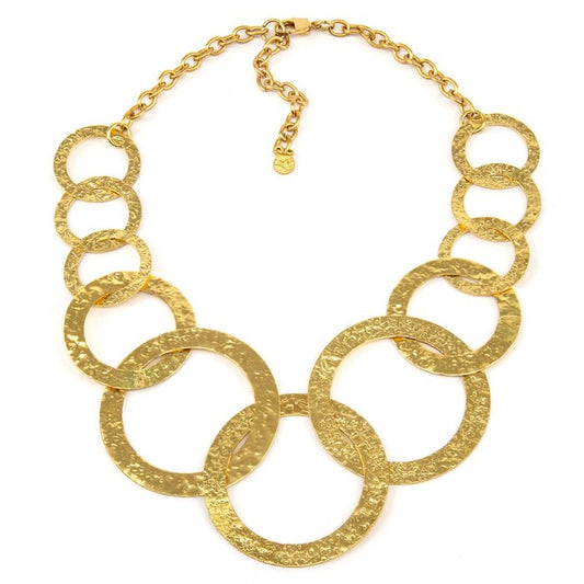 Circles Silhouette Necklace