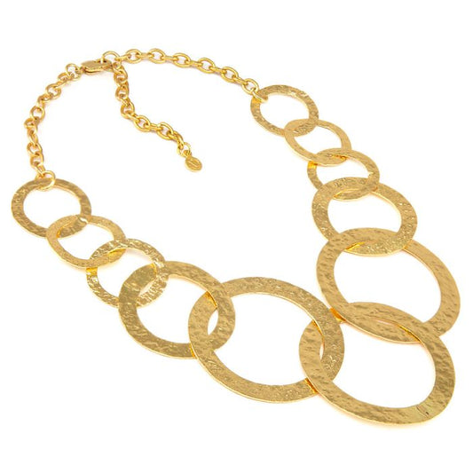 Circles Silhouette Necklace